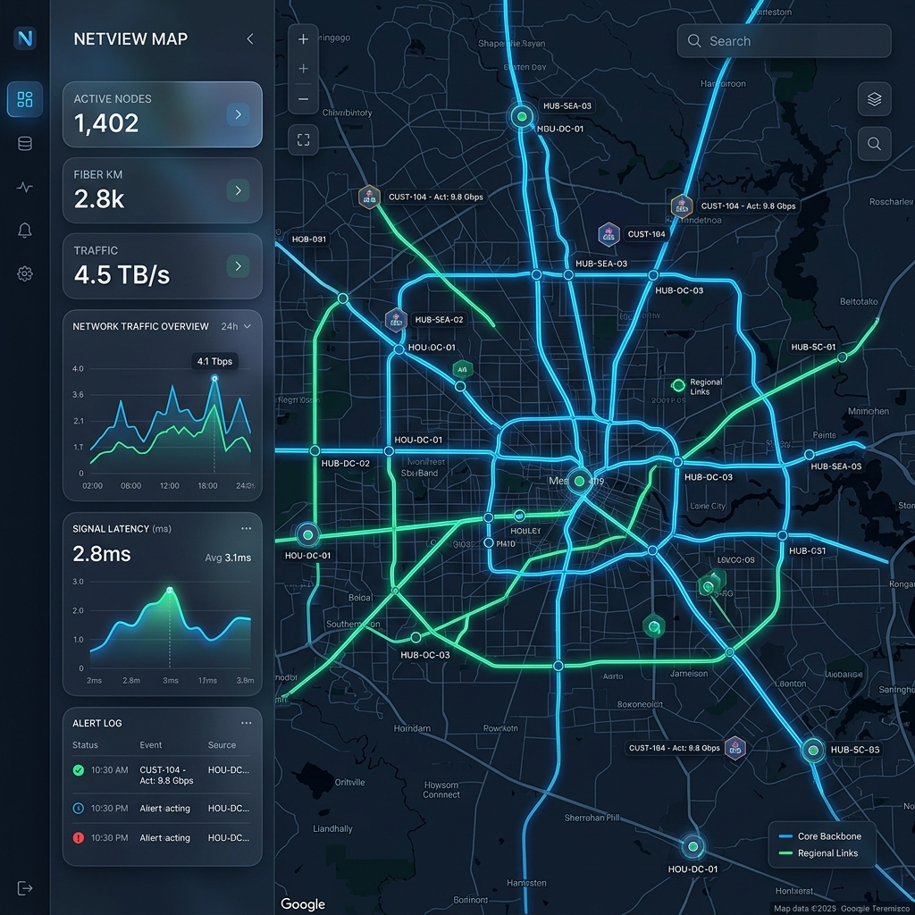 Dashboard MNET NMS Tools